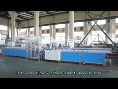 Busbuct Üzerine Film Sarmak İçin Otomatik Busbar Paketleme Makinesi