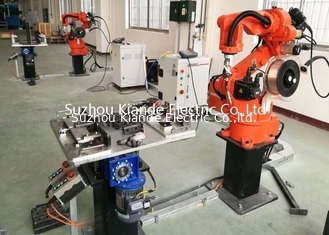 Carbon Steel Robot Welding Machine For Cable Tray Production