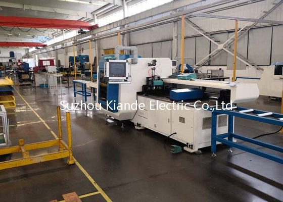 PLC control copper busbar bending punching and outlet phase stab open machine