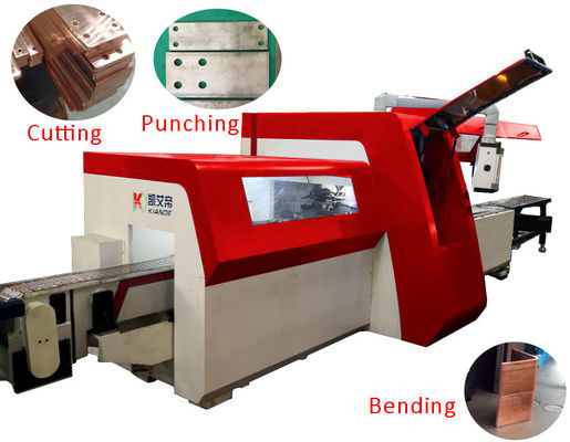 CNC Hydraulic Copper Aluminum Busbar Processing Machine